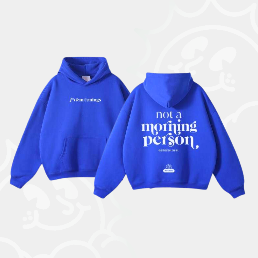 'F*CKMORNINGS' HOODIE